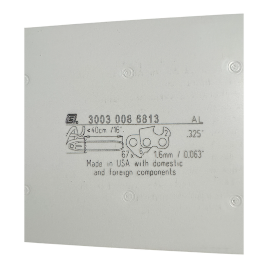 Stihl 16 inch Chainsaw Bar 3003 008 6813 OEM