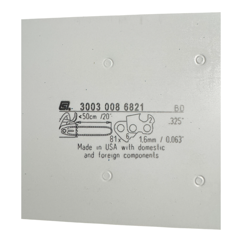 Load image into Gallery viewer, Stihl 20 inch Chainsaw Bar 3003 008 6821 OEM
