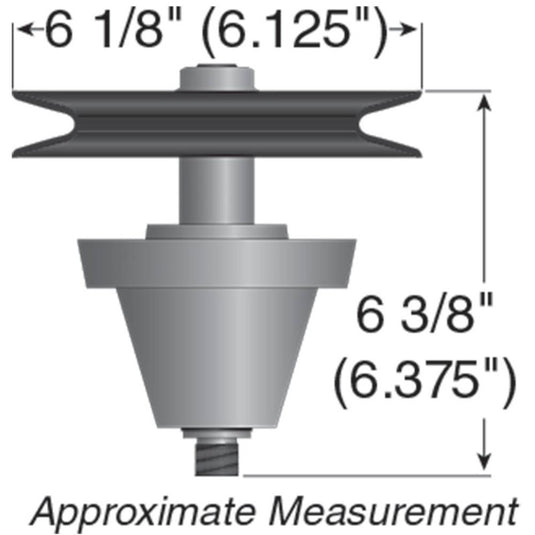 Troy Bilt 918-04822B Spindle Assembly Replacement Stens 285-868
