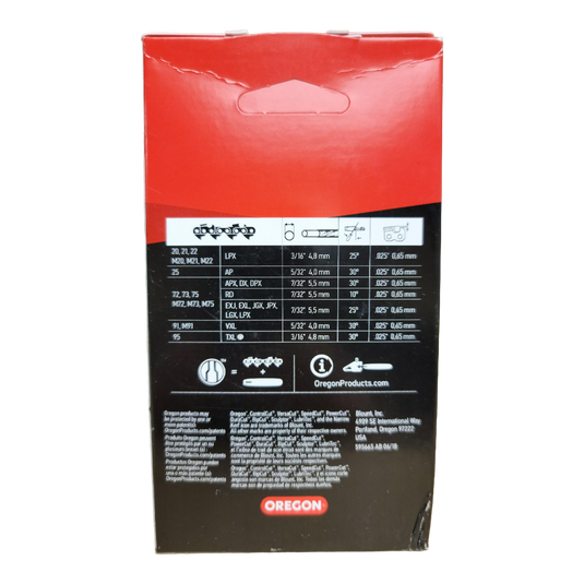 Oregon 20 inch Chain 22LGX081G