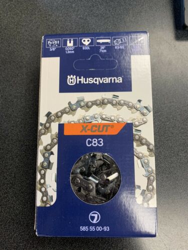 Load image into Gallery viewer, Husqvarna Chainsaw Chain C83-93 28&quot; 3/8, .050 93 Chisel OEM 585550093
