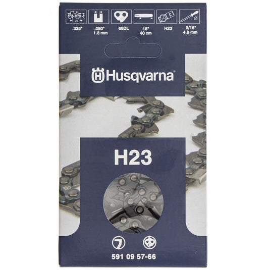 Husqvarna Chainsaw Chain Loop H23-66 16" .325, .050 66 Chisel OEM 591095766 Default Title