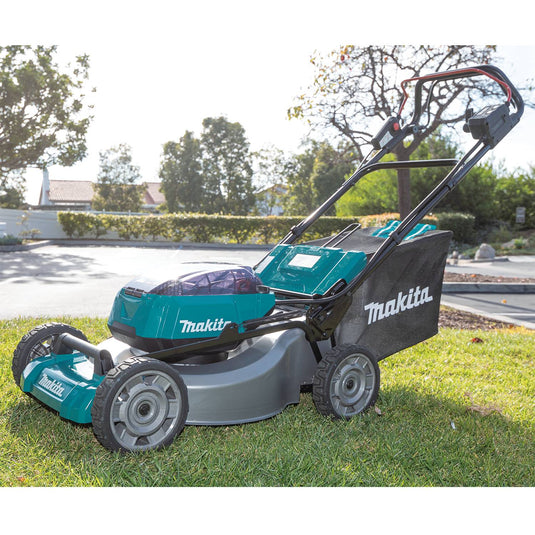 Makita 36V (18V X2) LXT® Brushless 21" Self‑Propelled Commercial Lawn Mower Kit with 4 Batteries (5.0Ah) XML08PT1