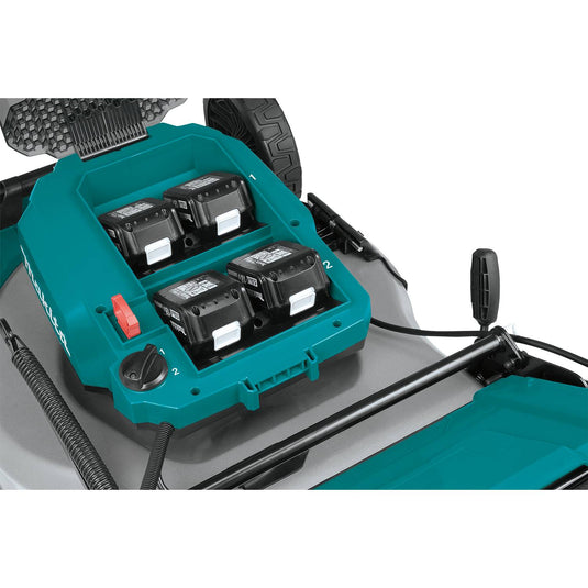 Makita 36V (18V X2) LXT® Brushless 21" Self‑Propelled Commercial Lawn Mower Kit with 4 Batteries (5.0Ah) XML08PT1