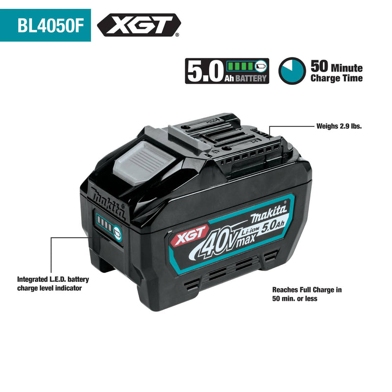 Load image into Gallery viewer, Makita 40V max XGT® 5.0Ah Battery BL4050F
