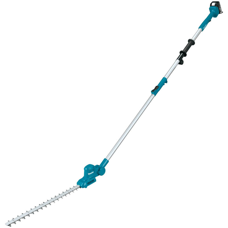 Load image into Gallery viewer, Makita 18V LXT® Lithium‑Ion Cordless 18&quot; Telescoping Articulating Pole Hedge Trimmer Kit (4.0Ah) XNU05SM1
