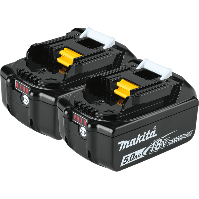 Load image into Gallery viewer, Makita 18V LXT® Lithium-Ion 5.0Ah Battery, 2/pk BL1850B-2 Default Title
