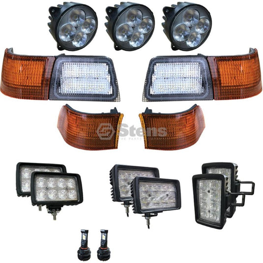 Tiger Lights Complete LED Light Kit Newer Case/IH Magnum Tractors Stens CASEKIT-4 Default Title