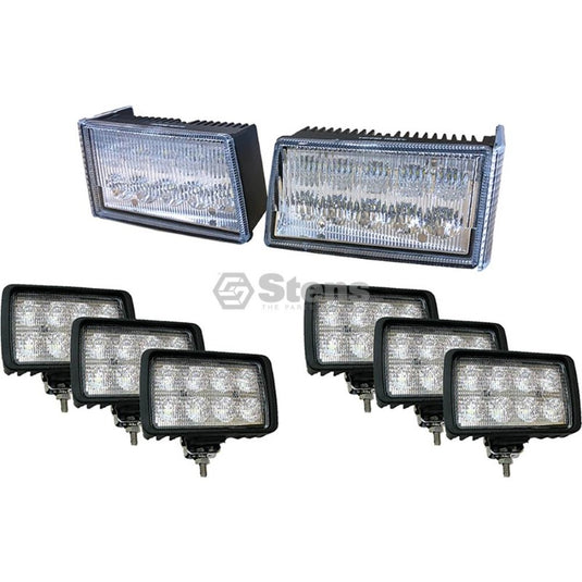 Tiger Lights Complete LED Light Kit Case/IH Maxxum Tractors Stens CASEKIT-9 Default Title