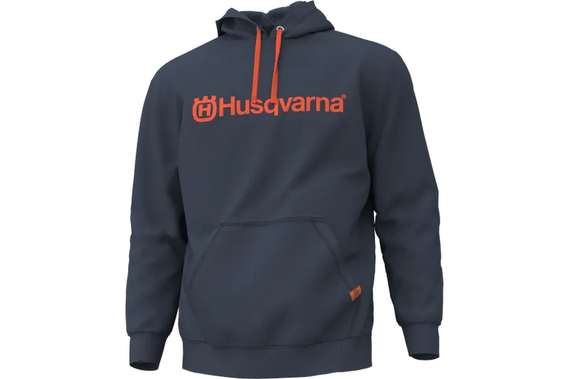 Load image into Gallery viewer, Husqvarna Hoodie SPÅR Navy Pullover 
