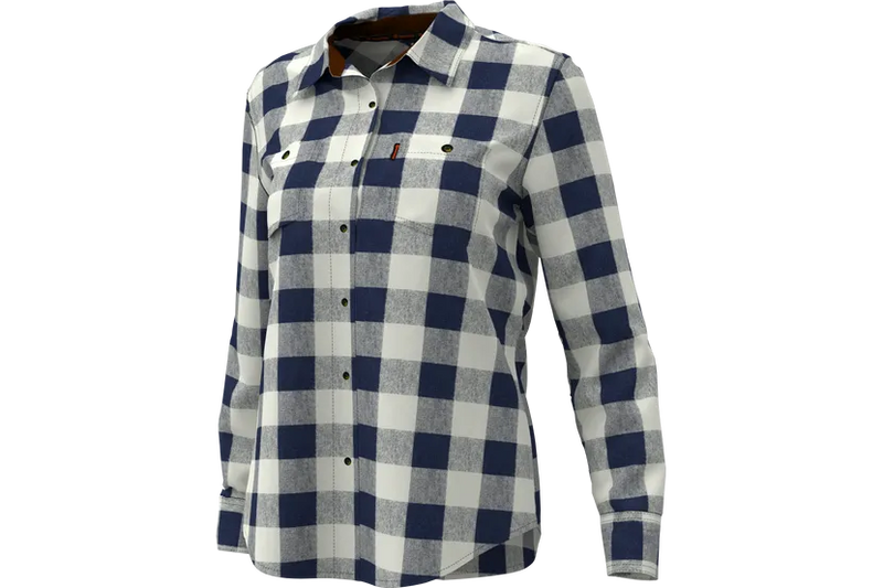 Load image into Gallery viewer, Husqvarna Shirt BERG Women&#39;s Plaid Flannel
